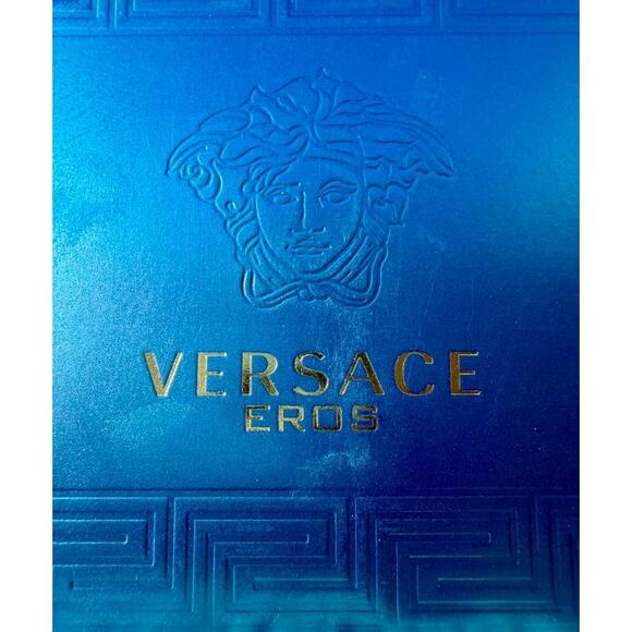 Versace Eros Eau De Toilette Gift Set For Men- Cologne, After Shave & Shower Gel - Picture 5 of 5